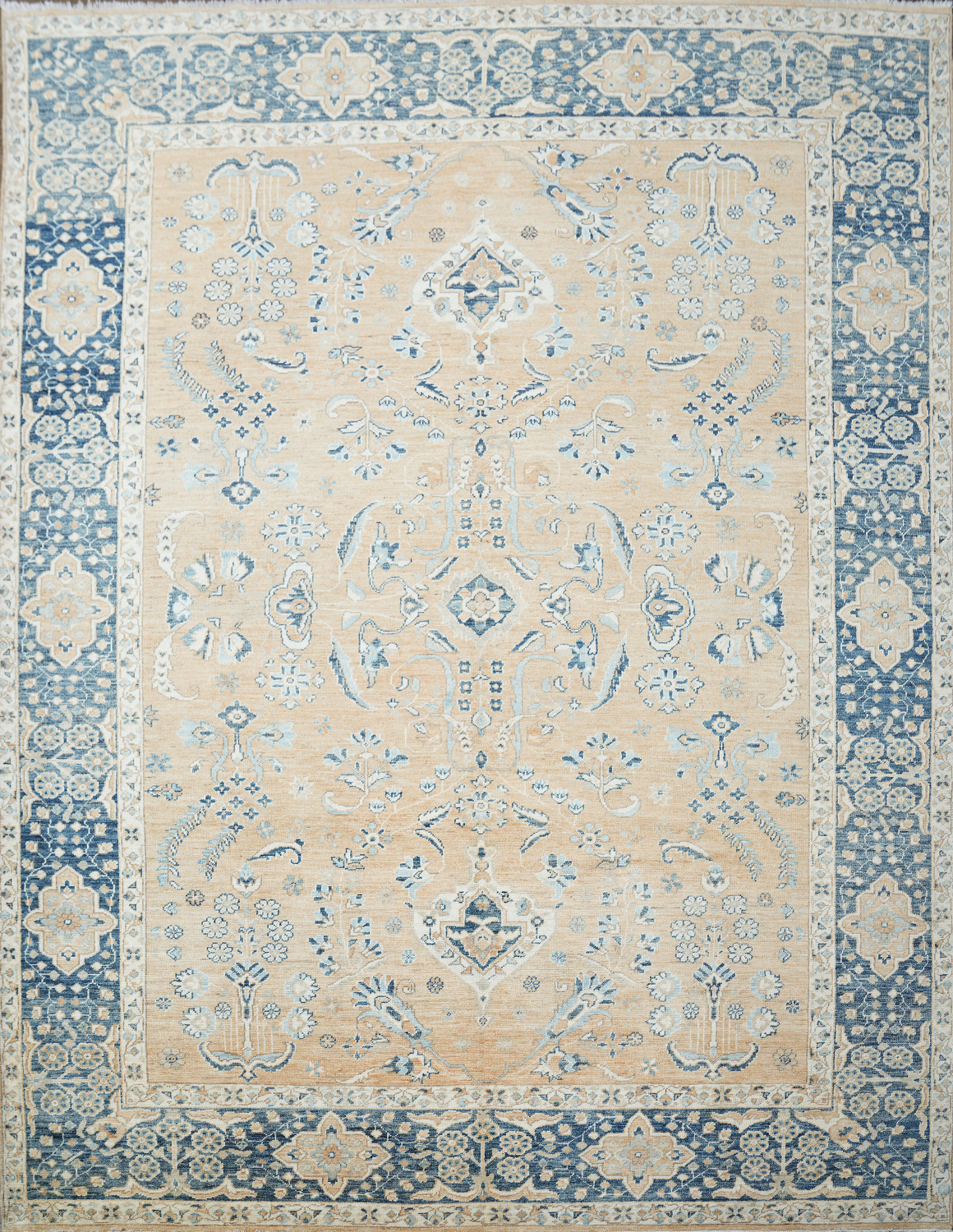 Floral Authentic Oushak Turkish Oriental Area Rug 9x12