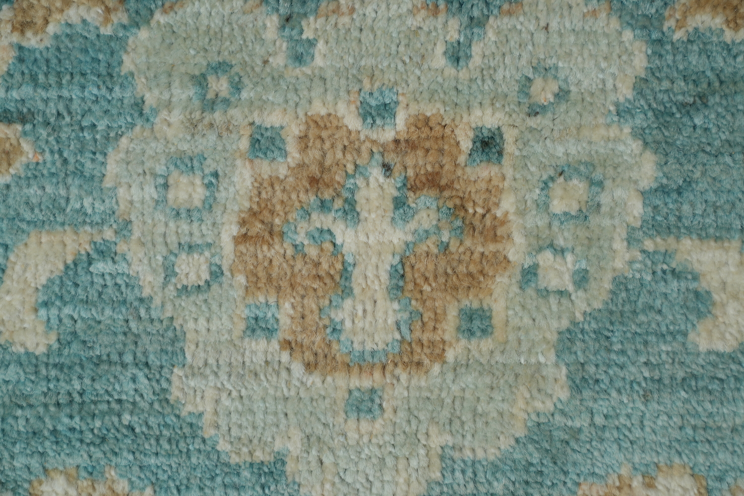 Geometric Authentic Oushak Turkish Oriental Area Rug 9x12