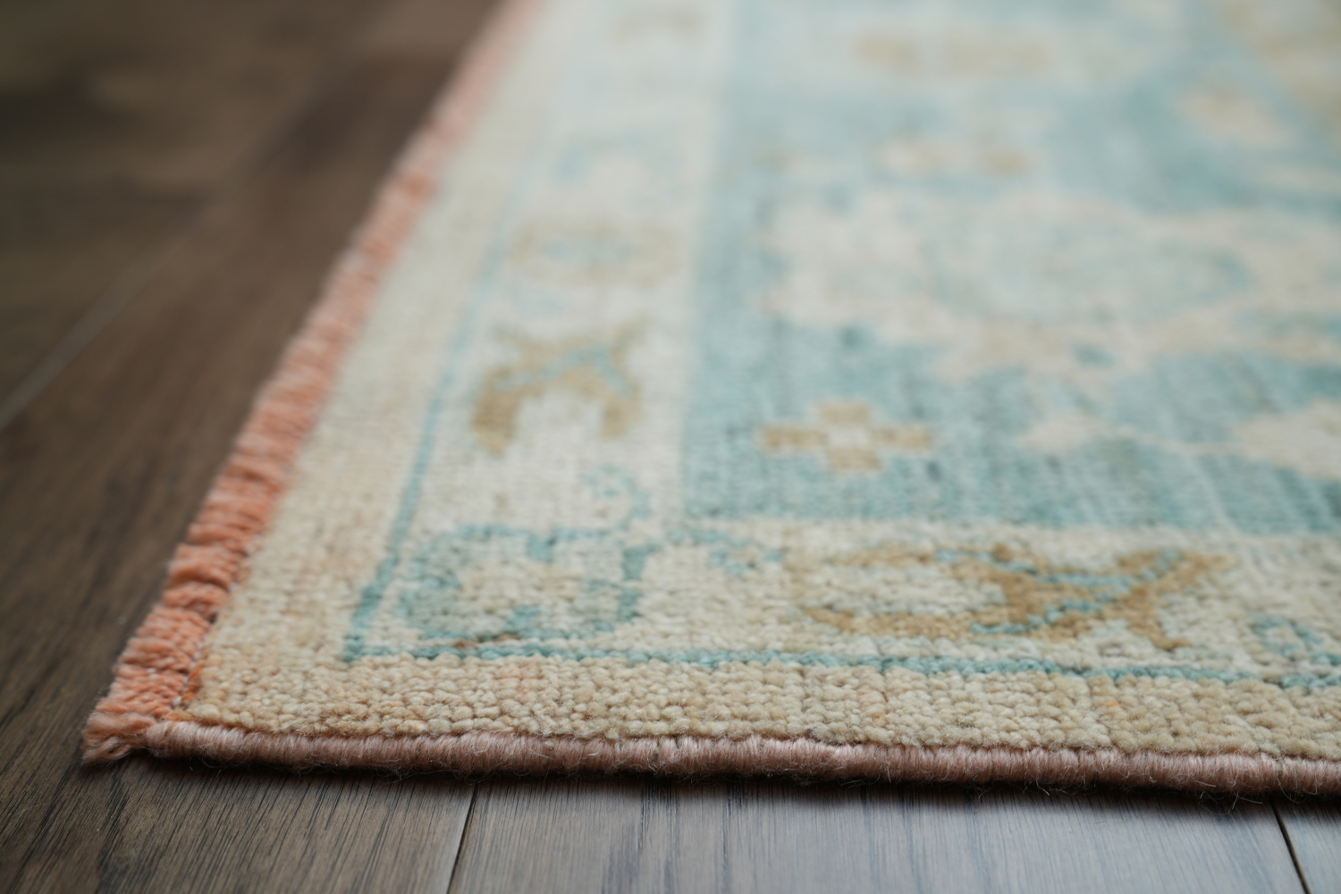 Geometric Authentic Oushak Turkish Oriental Area Rug 9x12