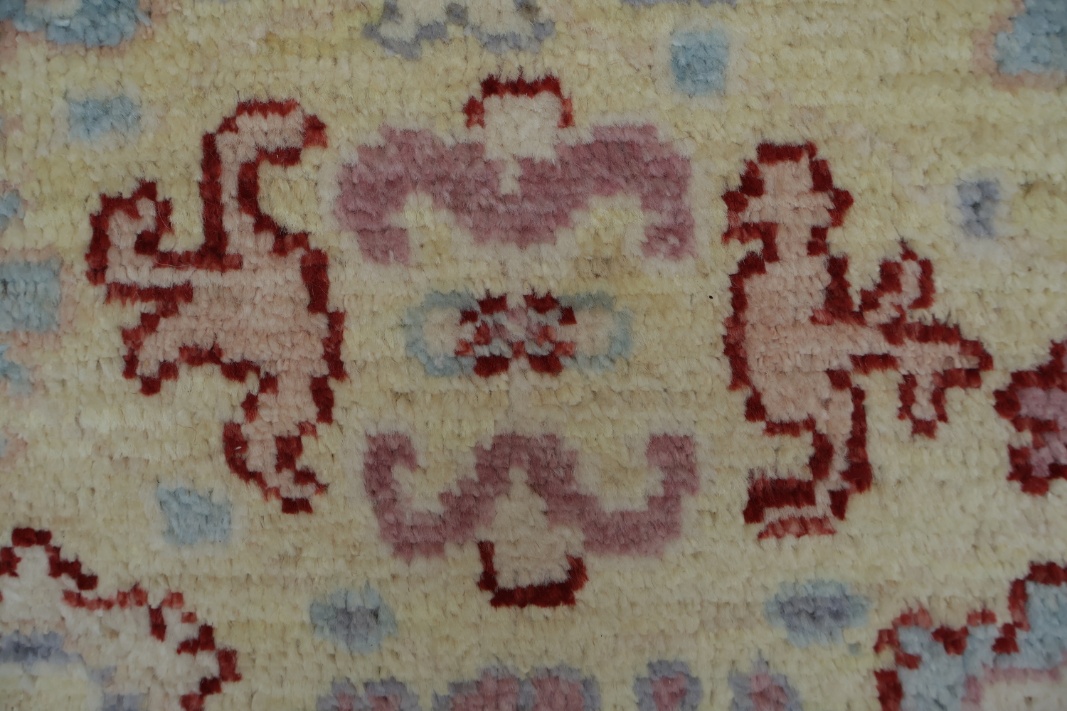 Geometric Authentic Oushak Turkish Oriental Area Rug 5x8
