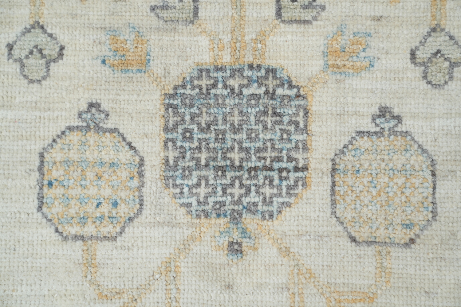 Vegetables Dye Geometric Khotan Oriental Area Rug 9x12