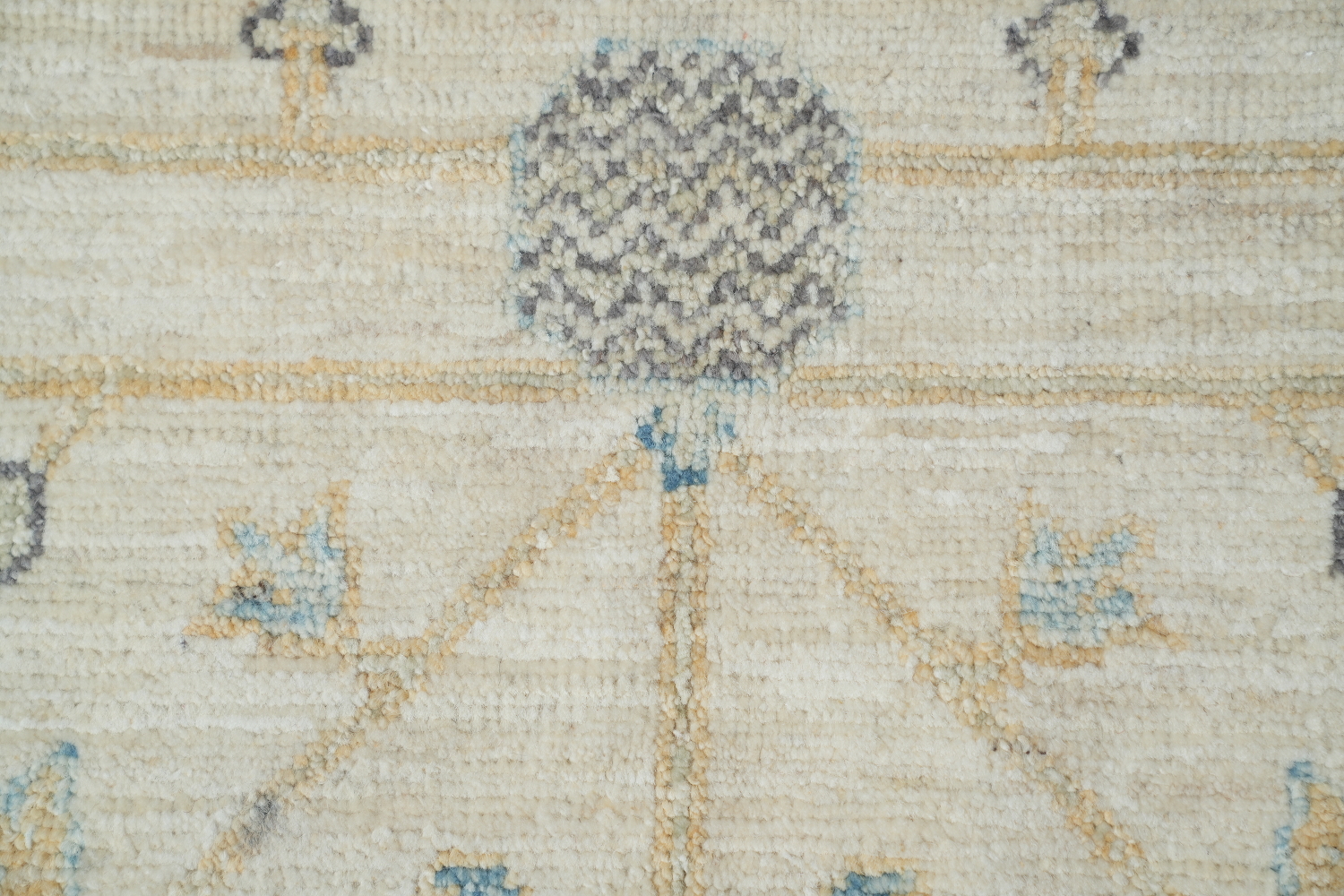 Vegetables Dye Geometric Khotan Oriental Area Rug 9x12
