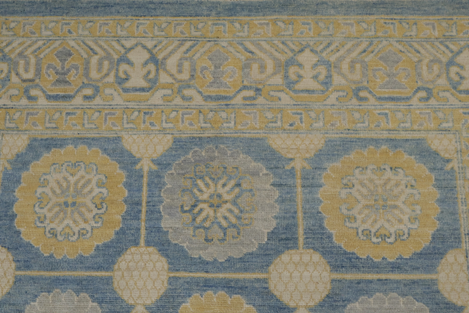 100% Vegetable Dye Khotan Oriental Area Rug 6x9