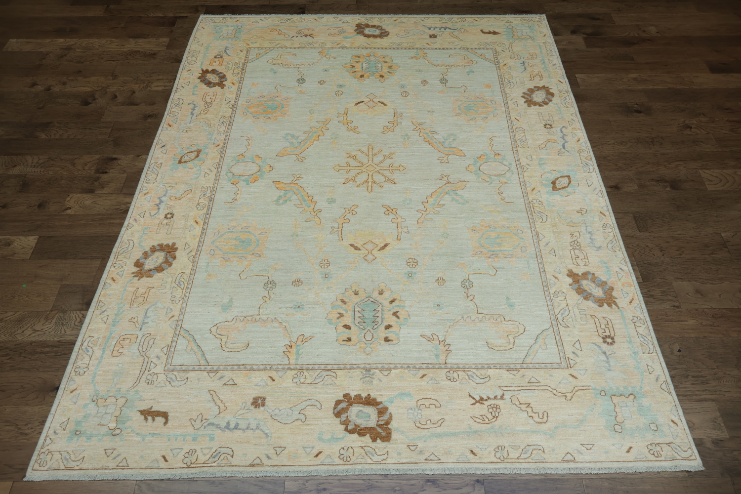 100% Vegetable Dye Khotan Oriental Area Rug 9x12