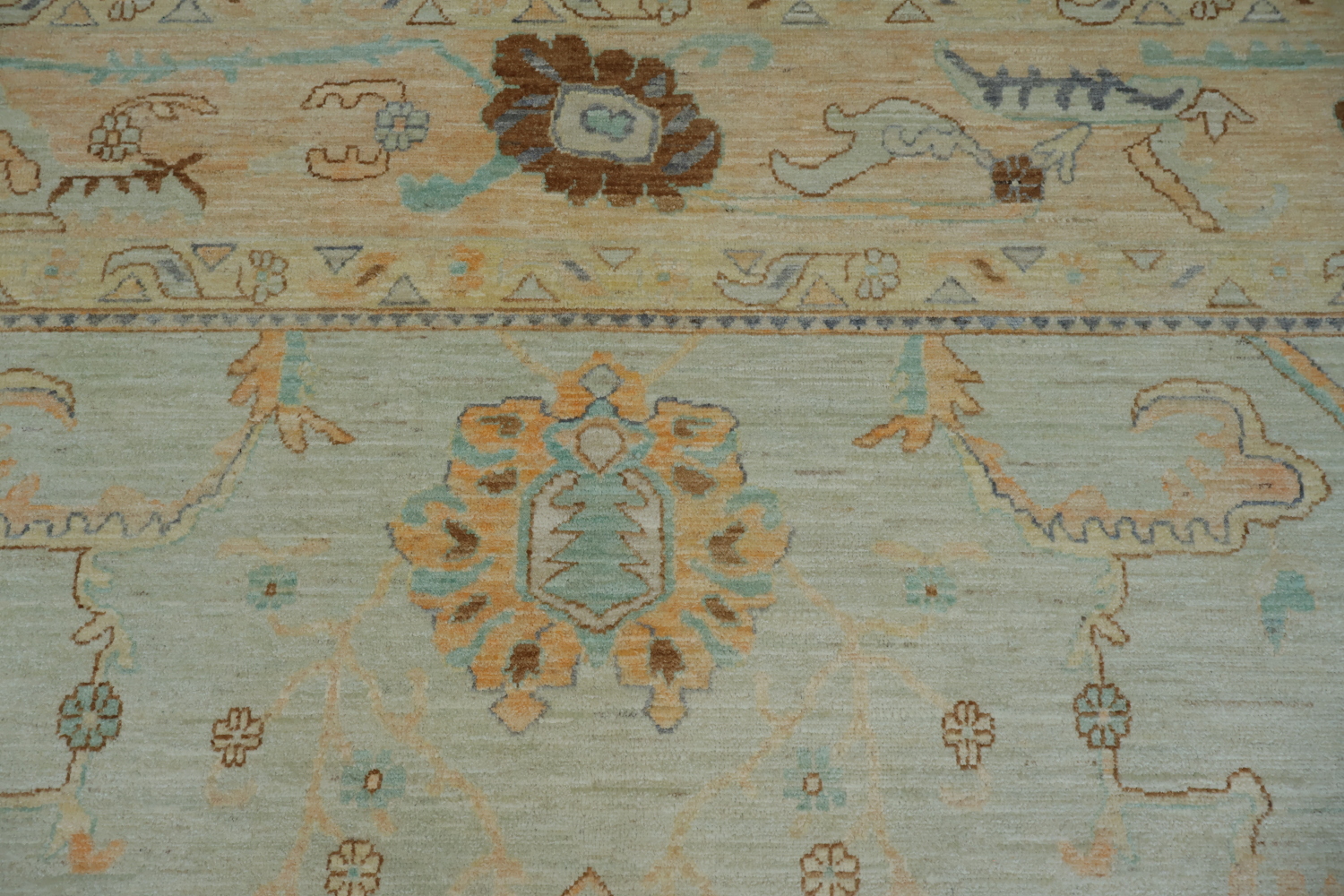 100% Vegetable Dye Khotan Oriental Area Rug 9x12