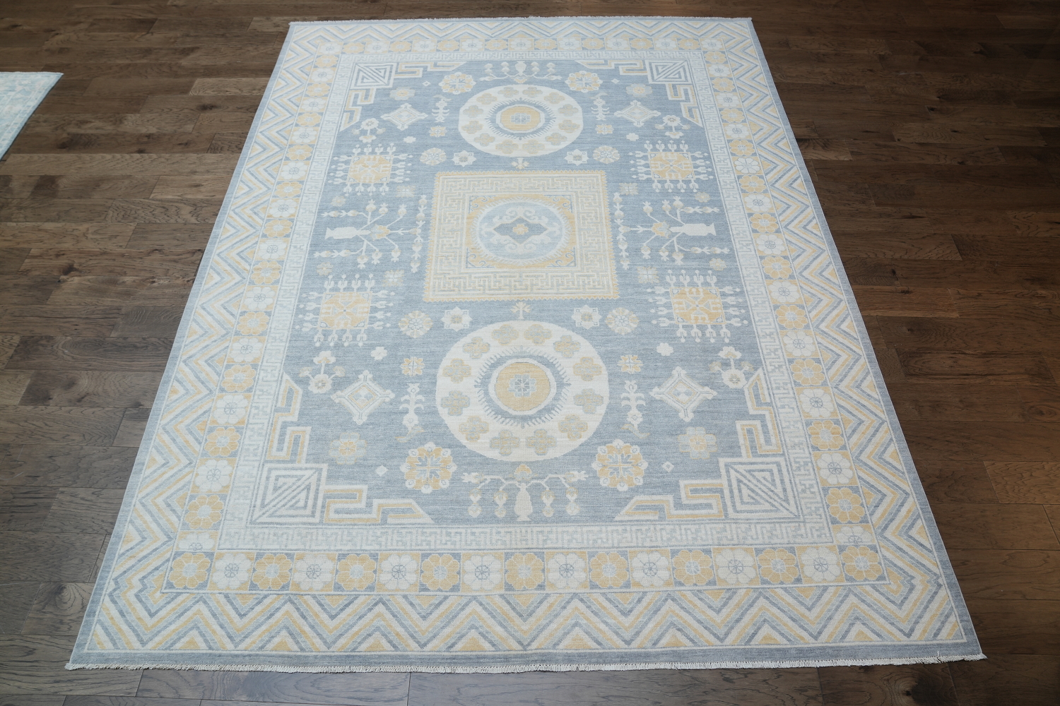 100% Vegetable Dye Khotan Oriental Area Rug 9x12