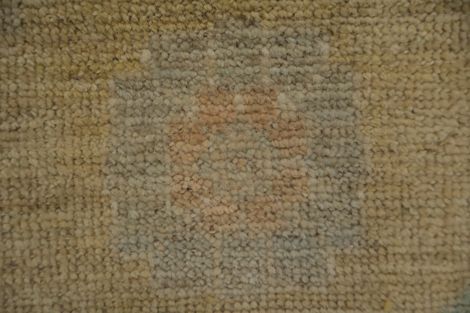 Artisan Crafted Khotan Vegetable Dye Area Rug 9x12 with a Modern Twist