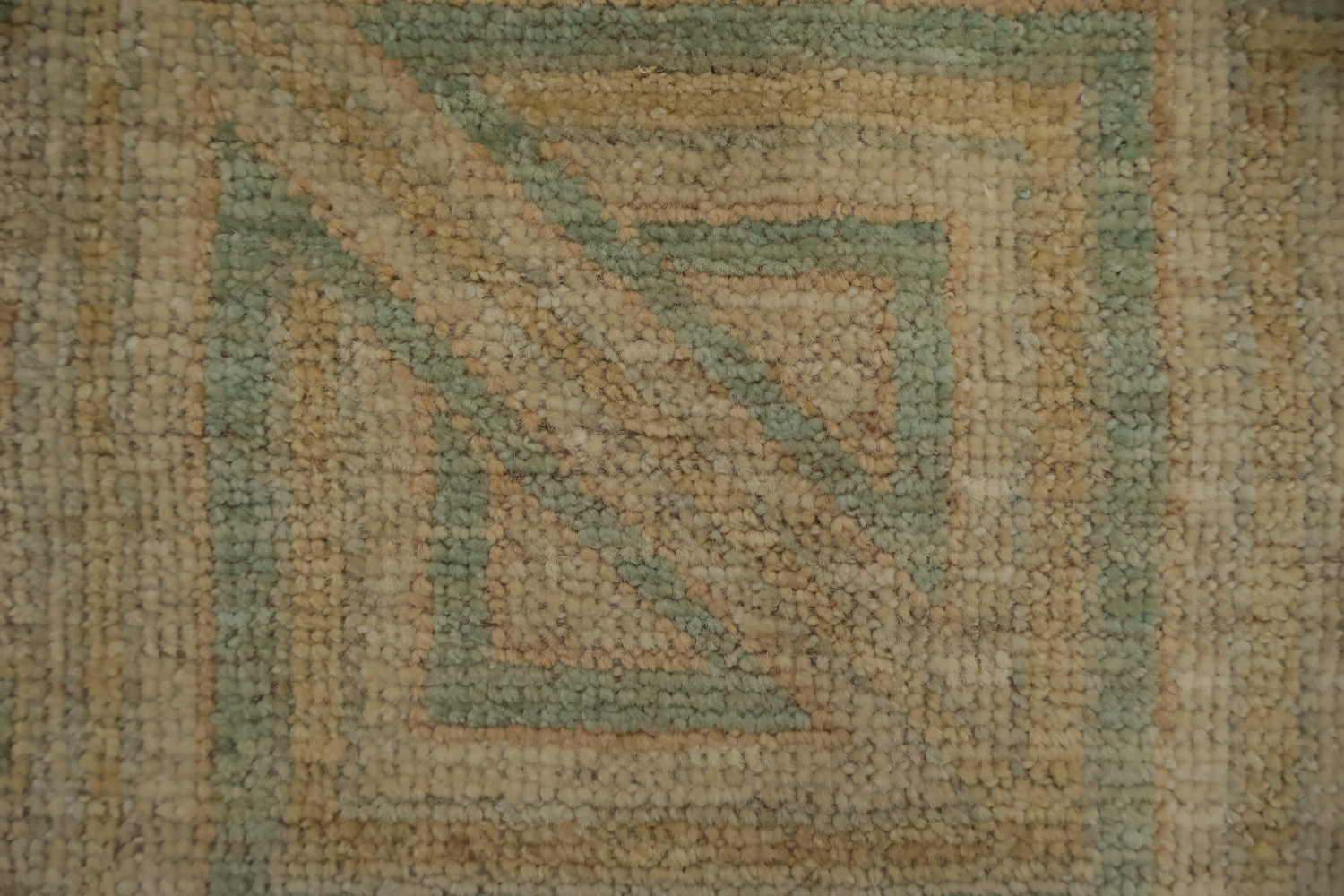 Artisan Crafted Khotan Vegetable Dye Area Rug 9x12 with a Modern Twist