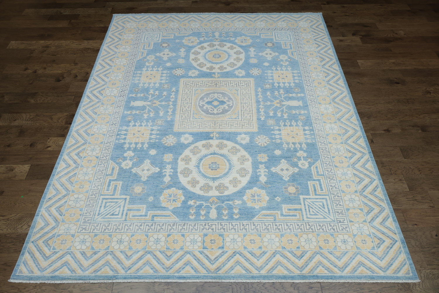 100% Vegetable Dye Khotan Oriental Area Rug 9x12
