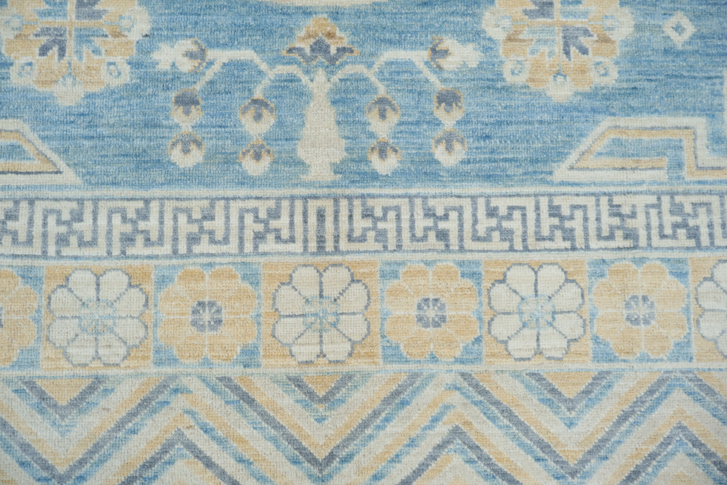 100% Vegetable Dye Khotan Oriental Area Rug 9x12