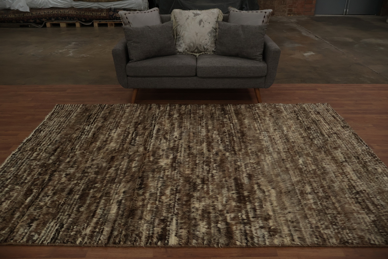 Contemporary Moroccan Oriental Area Rug 6x10