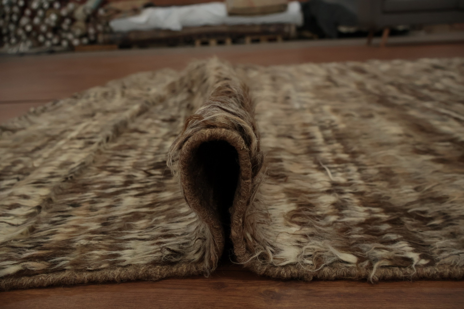 Contemporary Moroccan Oriental Area Rug 6x10