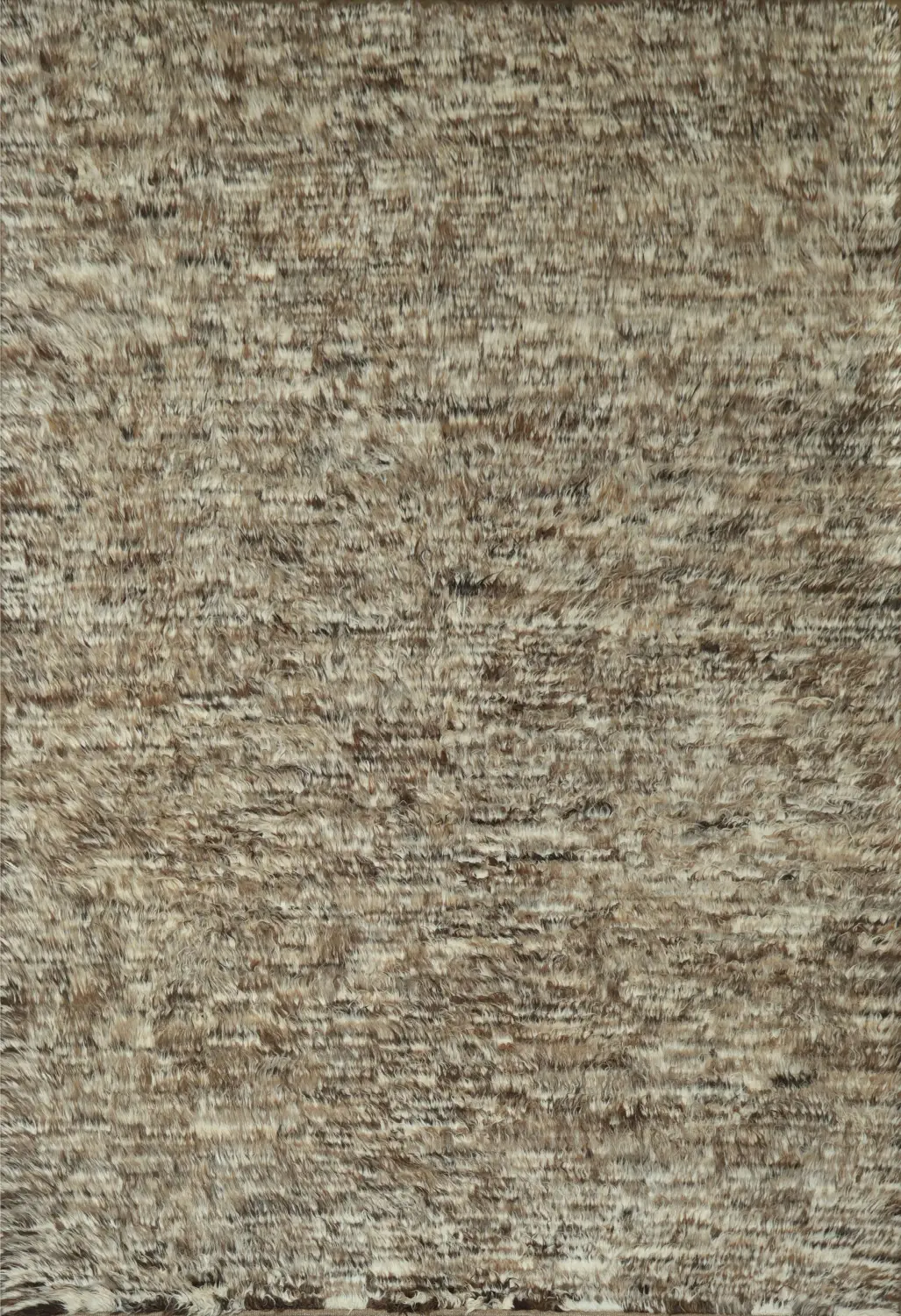 Earthy Tones Berber Moroccan Rug for Modern Home Decor Style 6x9