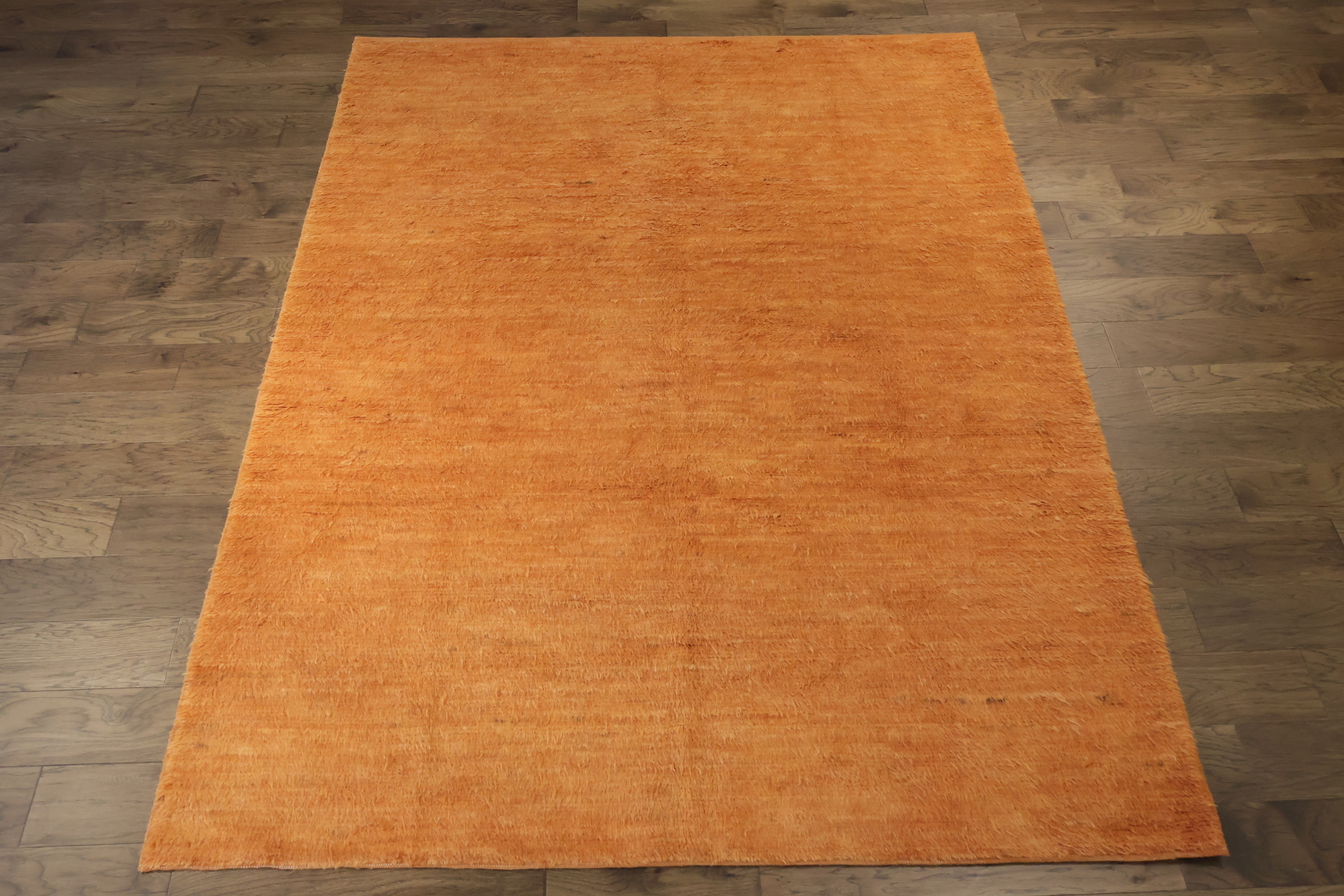 Solid Moroccan Oriental Area Rug 7x9