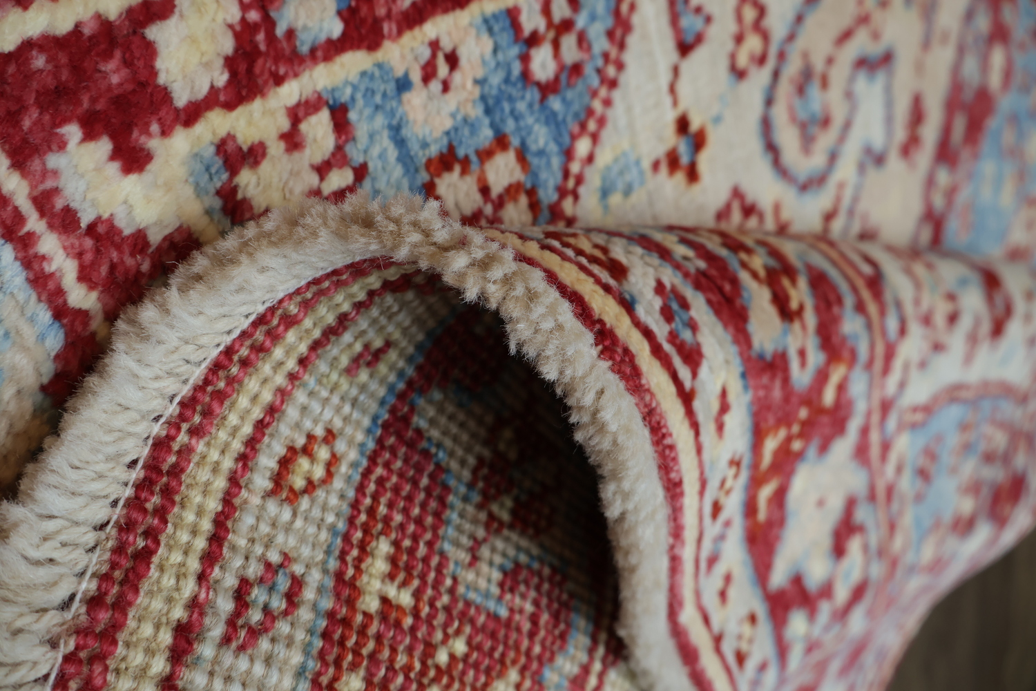 100% Vegetable Dye Oushak Oriental Area Rug 4x6