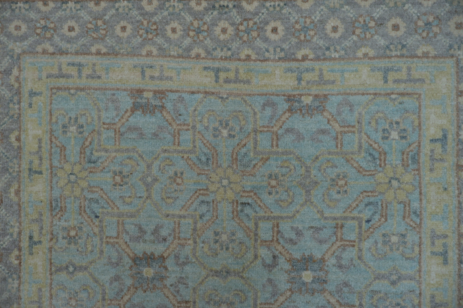100% Vegetable Dye Oushak Oriental Area Rug 4x6