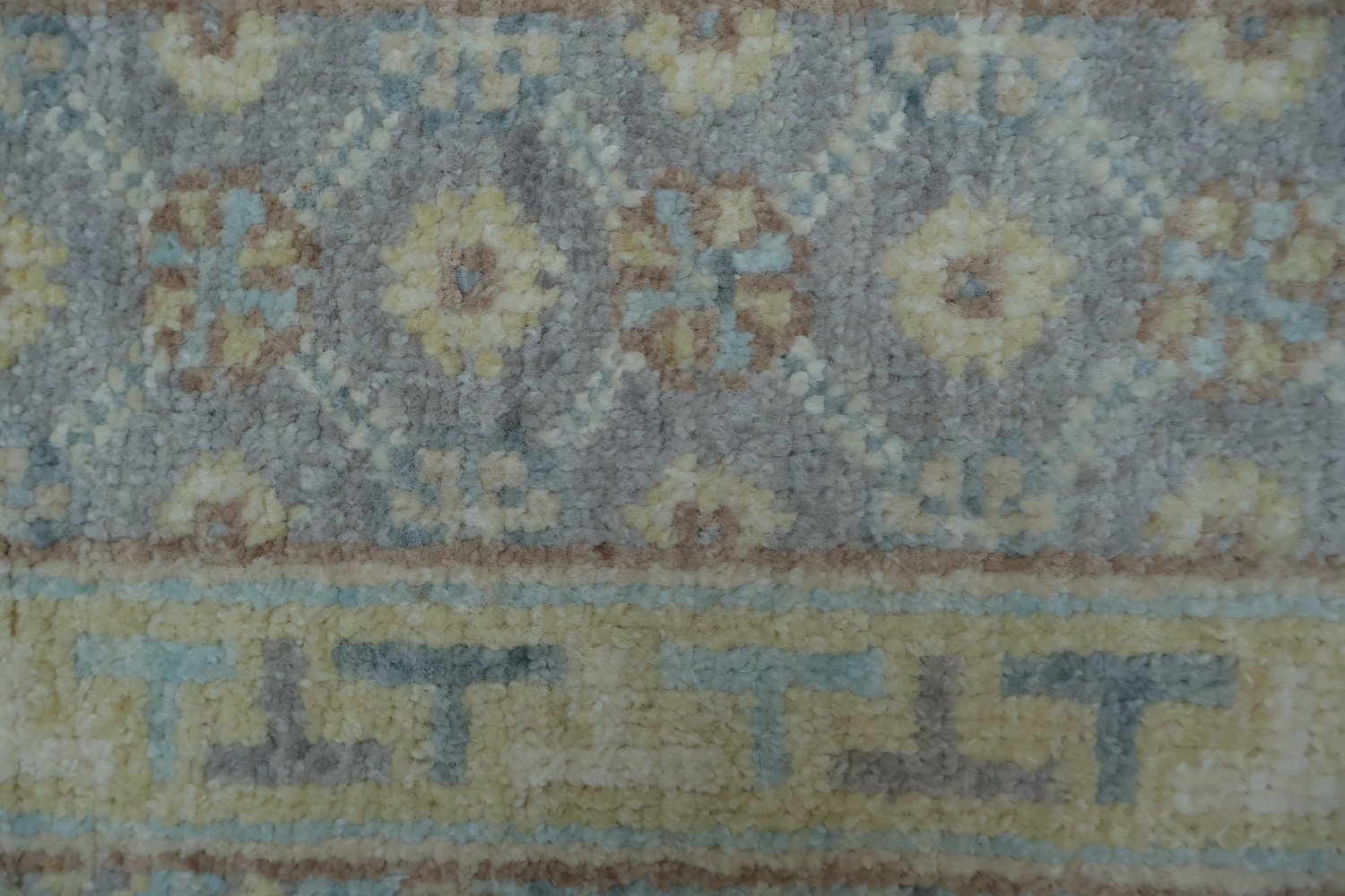 100% Vegetable Dye Oushak Oriental Area Rug 4x6