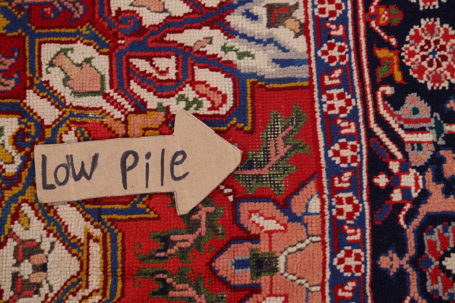 Antique 100% Vegetable Dye Heriz Serapi Persian Area Rug 5x6