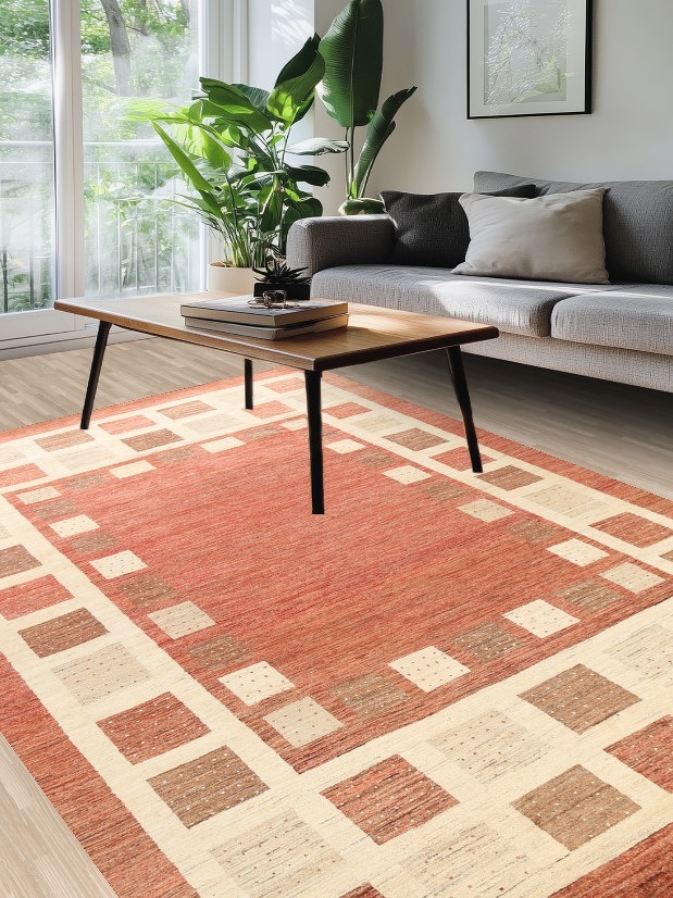Geometric Gabbeh Kashkoli Oriental Area Rug 6x10