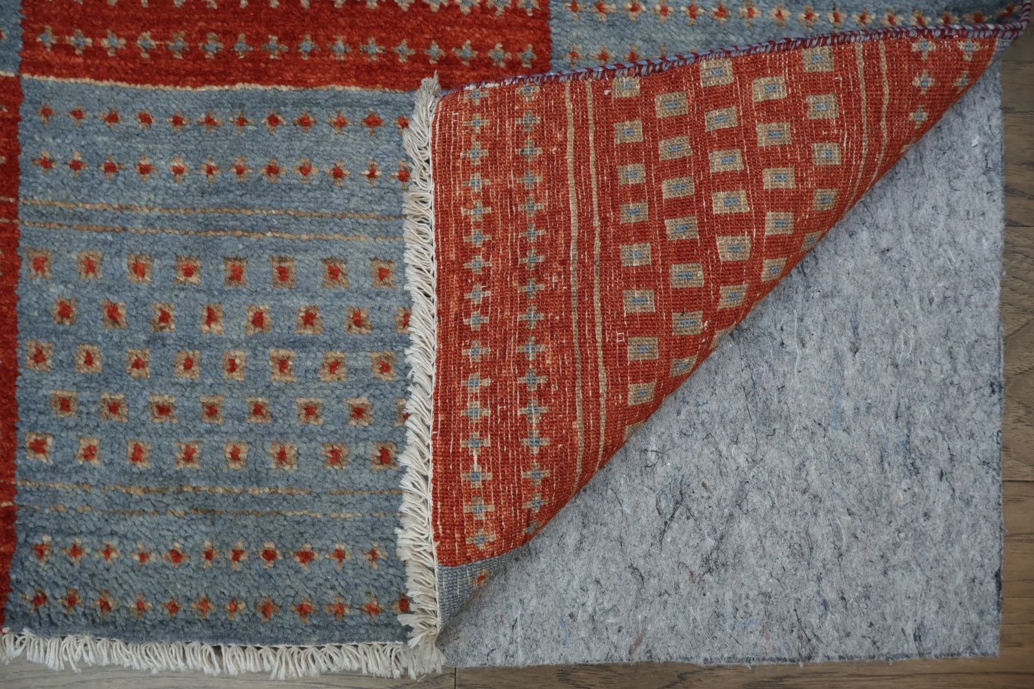 Checkered Gabbeh Kashkoli Oriental Area Rug 8x11