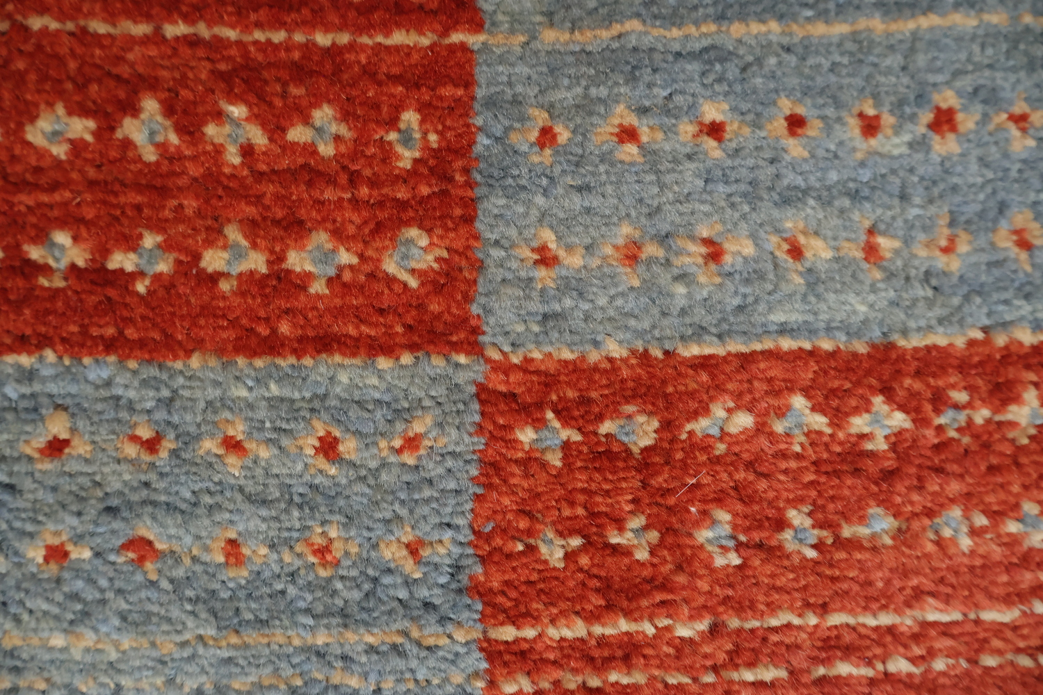Checkered Gabbeh Kashkoli Oriental Area Rug 8x11