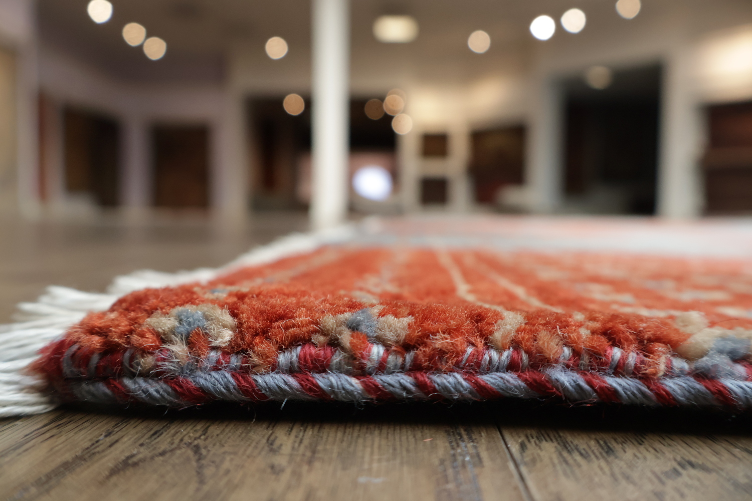 Checkered Gabbeh Kashkoli Oriental Area Rug 8x11