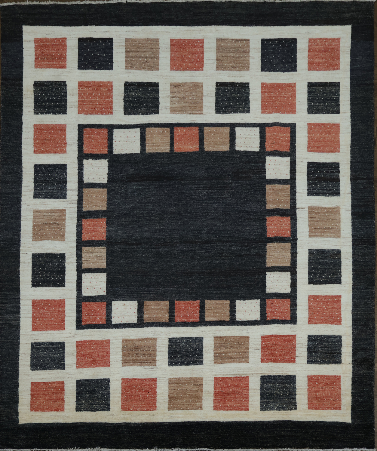Geometric Gabbeh Kashkoli Oriental Area Rug 8x10
