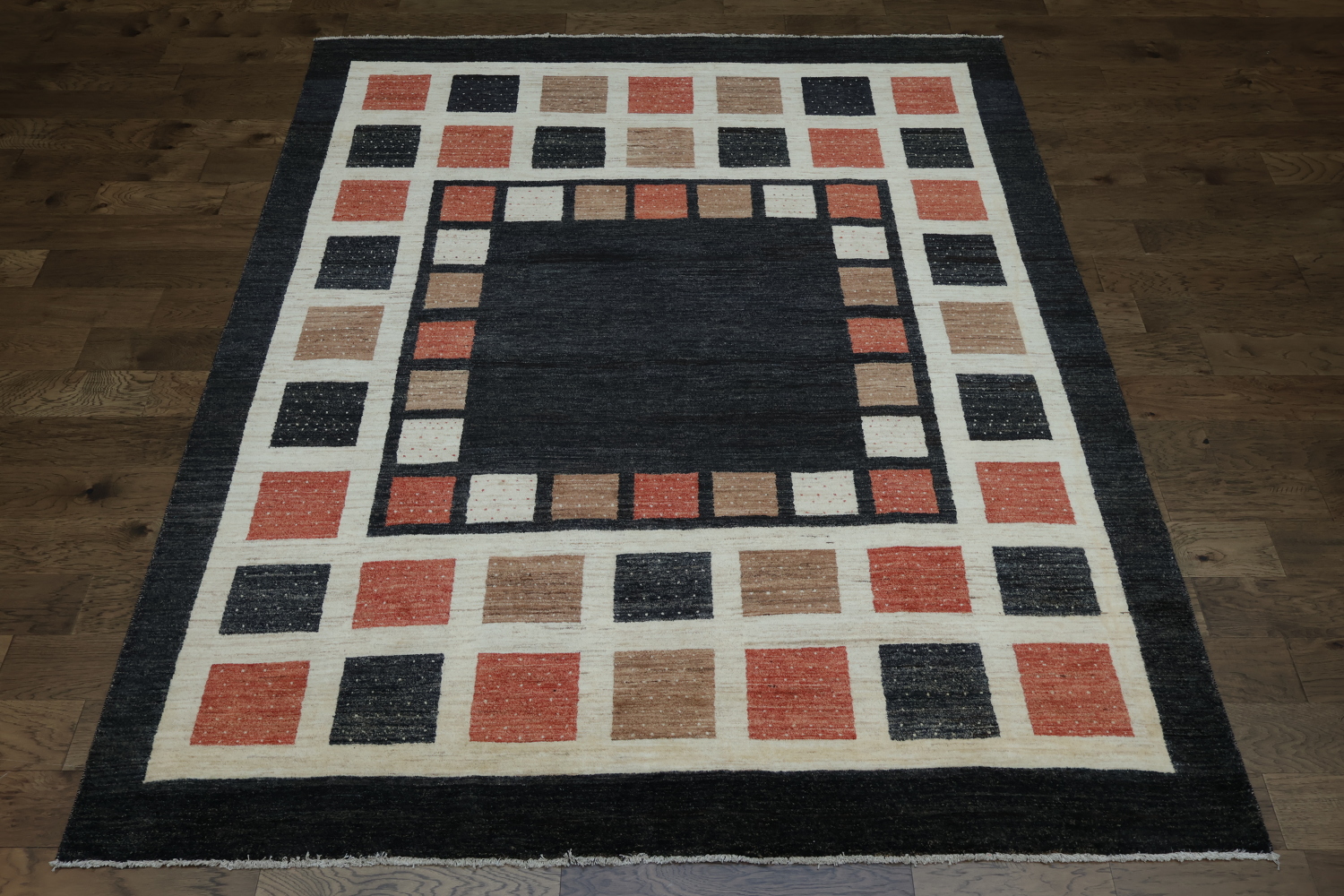 Geometric Gabbeh Kashkoli Oriental Area Rug 8x10
