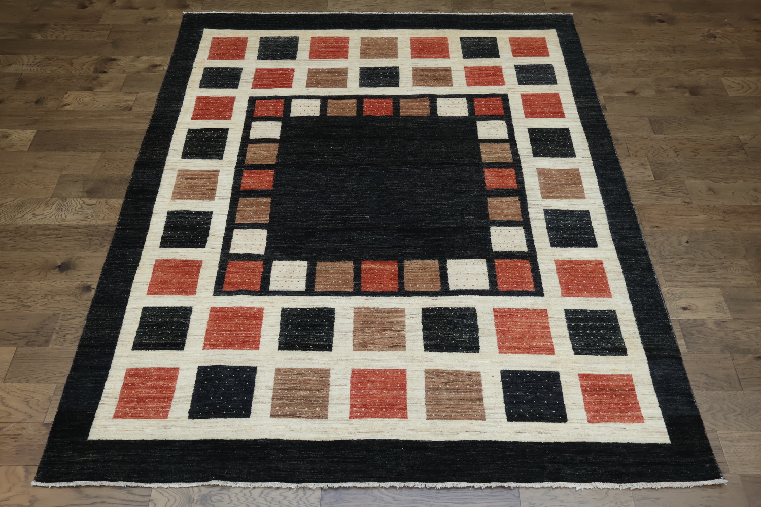 Geometric Gabbeh Kashkoli Oriental Area Rug 8x10