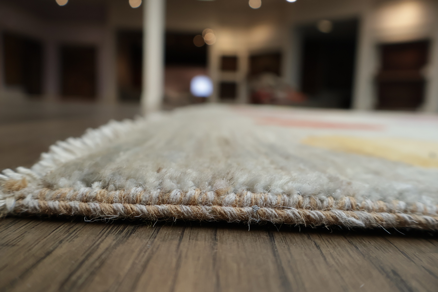 Polka Dot Gabbeh Kashkoli Oriental Area Rug 8x10
