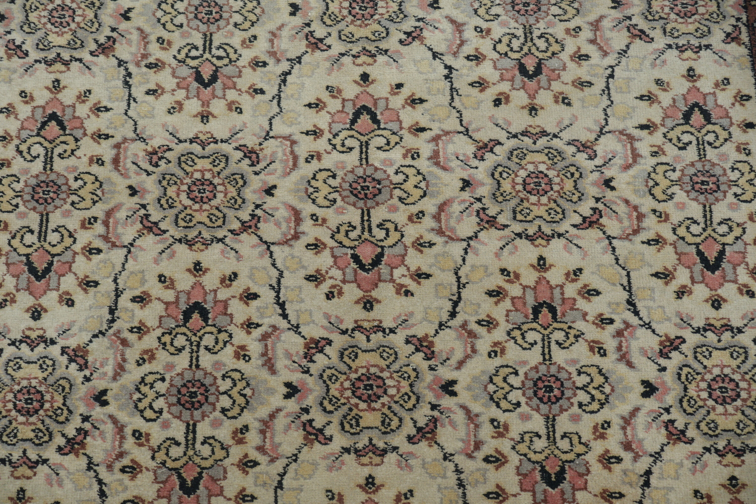 Vintage Inspired Area Rug with Intricate Floral Detailing 6x10