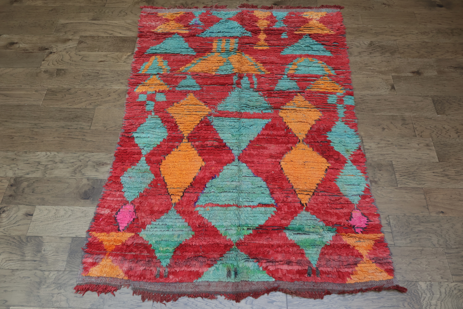 Tribal Geometric Moroccan Oriental Area Rug 5x7