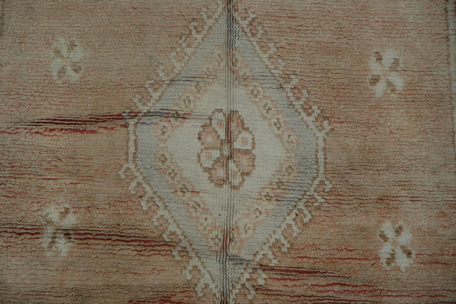 Antique Tribal Moroccan Oriental Area Rug 6x9