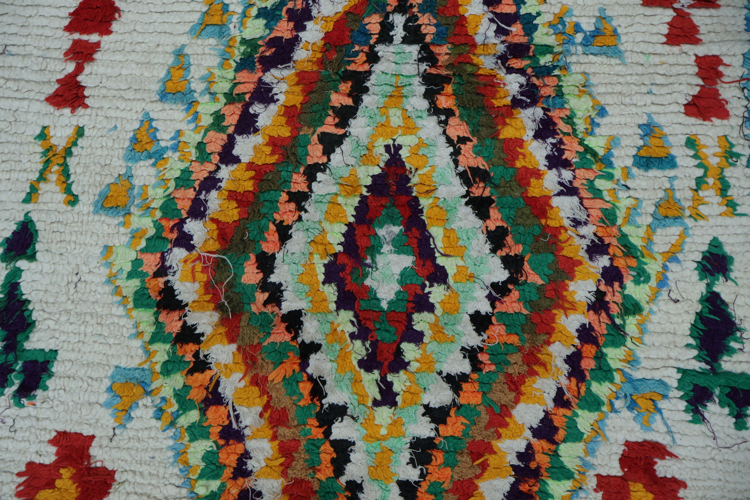 Tribal Moroccan Oriental Area Rug 4x8
