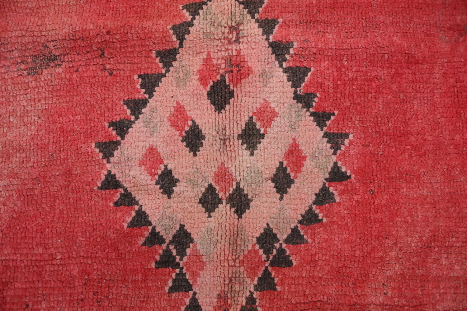 Antique Tribal Moroccan Oriental Area Rug 5x9
