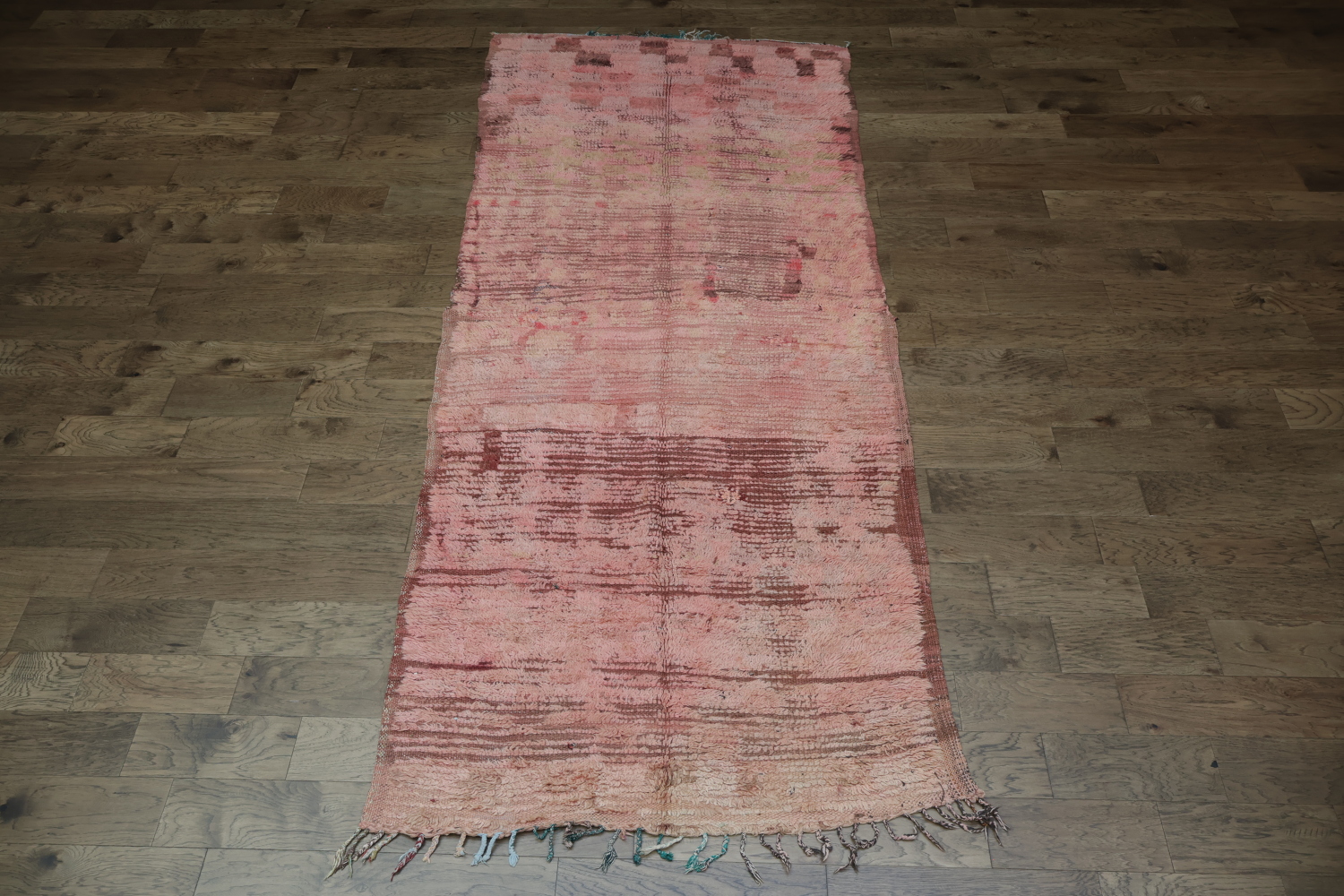 Antique Tribal Moroccan Oriental Area Rug 5x12