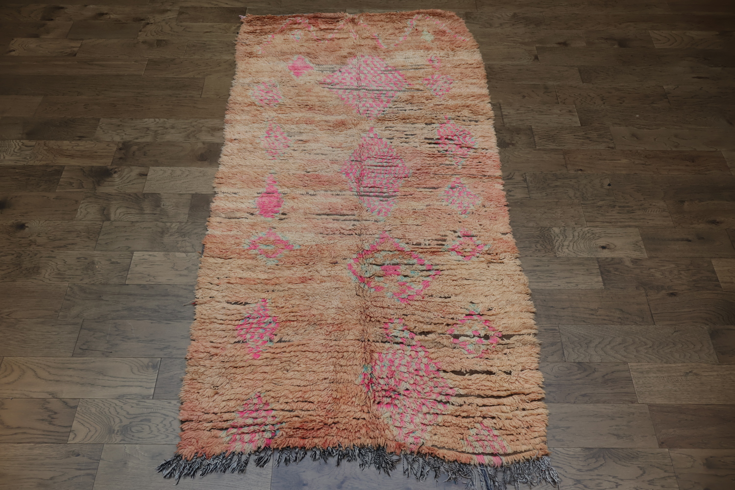 Tribal Moroccan Oriental Area Rug 5x9