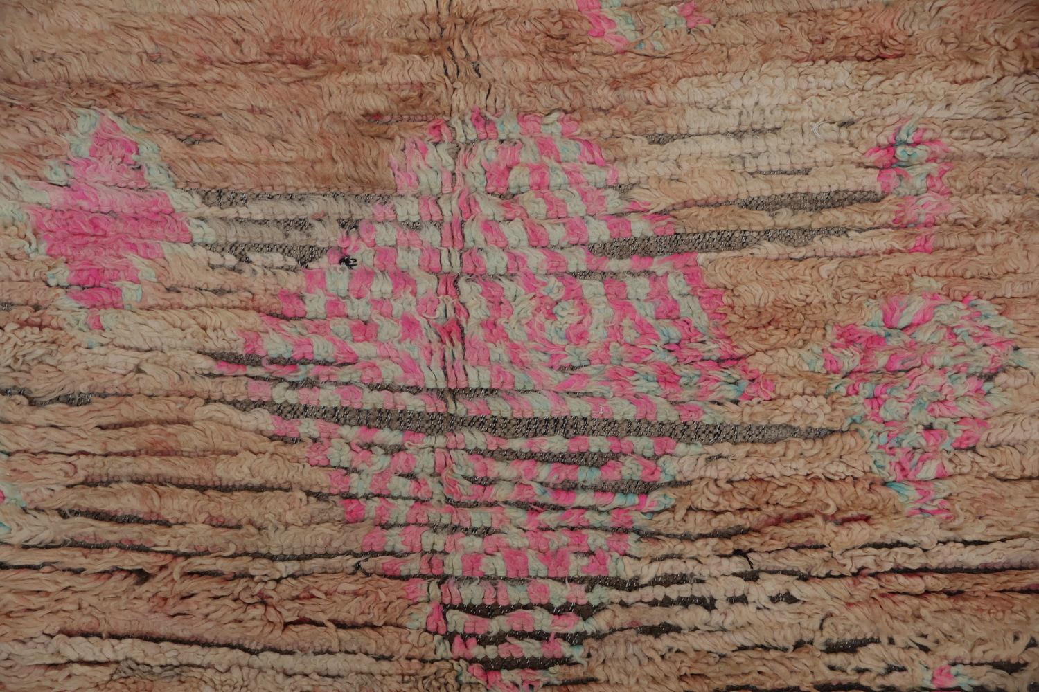 Tribal Moroccan Oriental Area Rug 5x9
