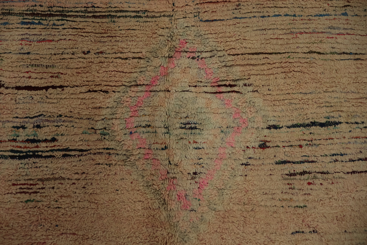 Rustic Chic Antique Moroccan Area Rug 5x10 with Unique Patterns