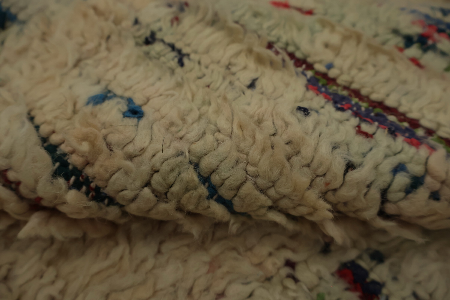Rustic Chic Antique Moroccan Area Rug 5x10 with Unique Patterns