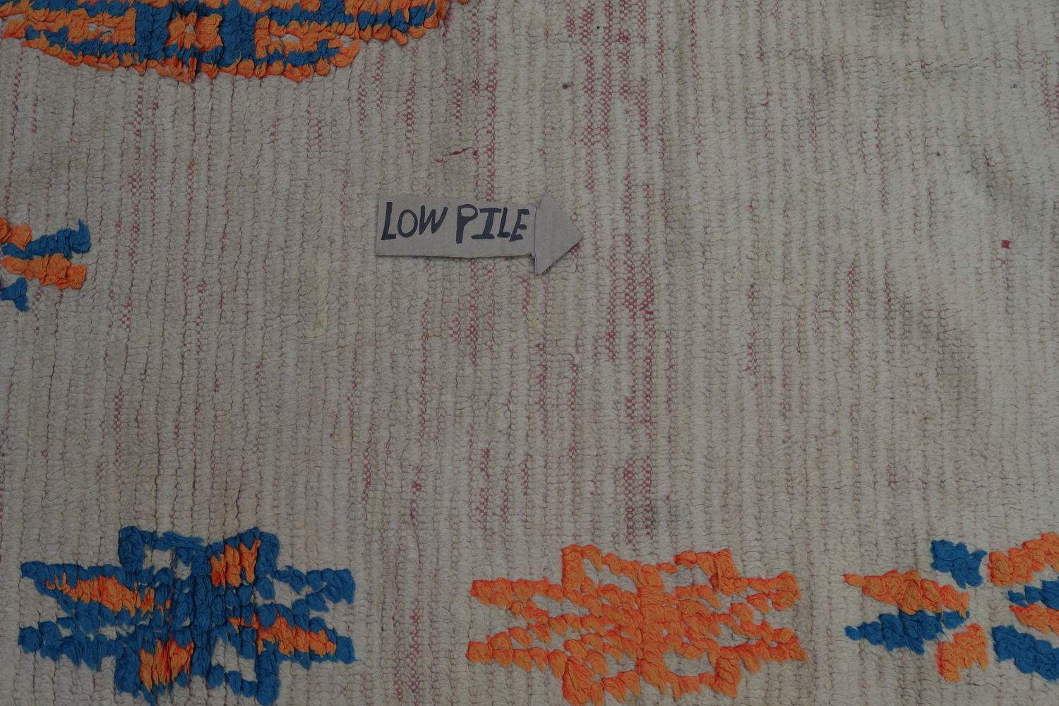 Antique Tribal Moroccan Oriental Area Rug 6x7