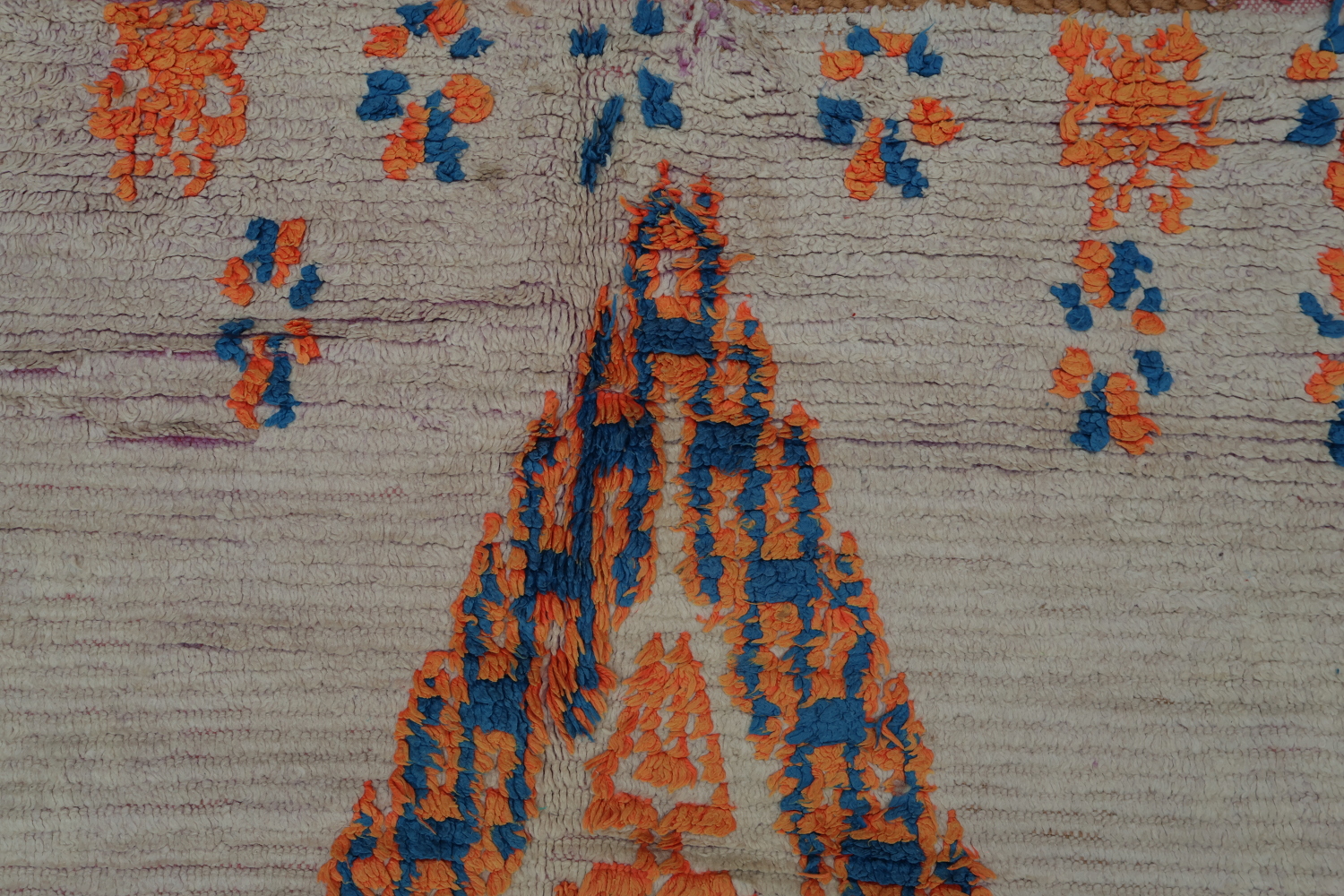 Antique Tribal Moroccan Oriental Area Rug 6x7