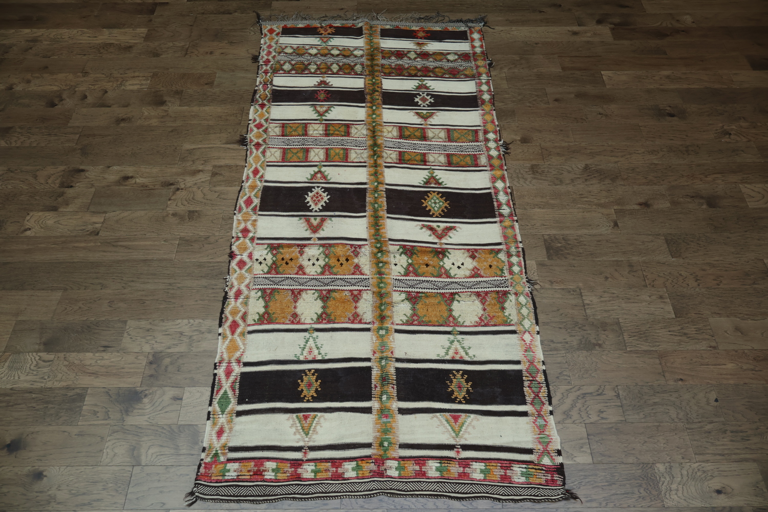 Intricate Design Antique Moroccan Rug for an Authentic Home Accent 5x11