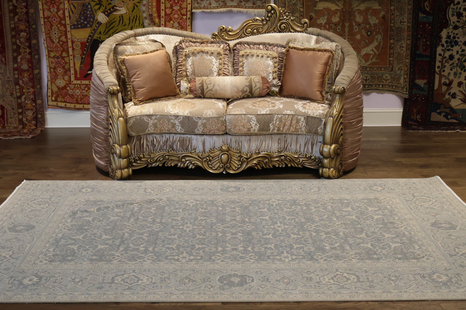 Geometric Ziegler Turkish Area Rug 7x10