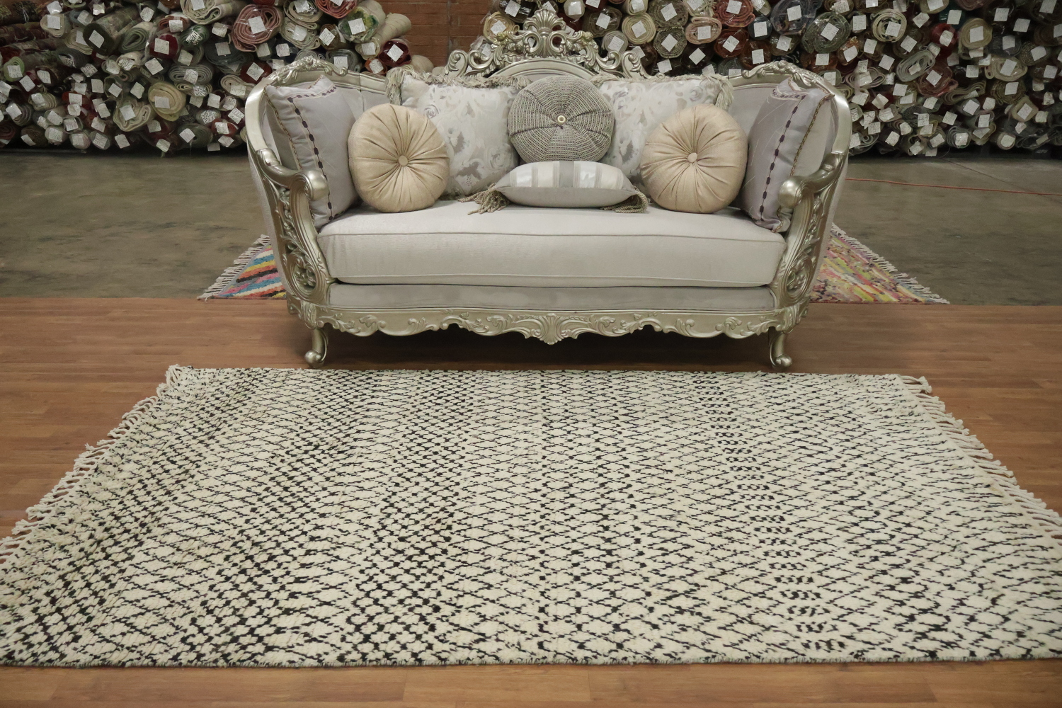 Geometric Moroccan Oriental Area Rug 5x8