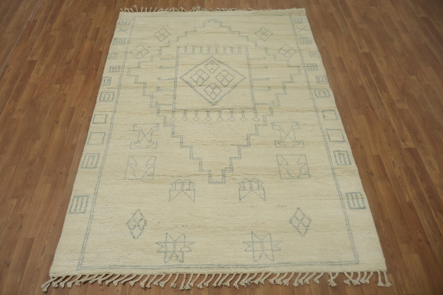 Geometric Moroccan Oriental Area Rug 6x8