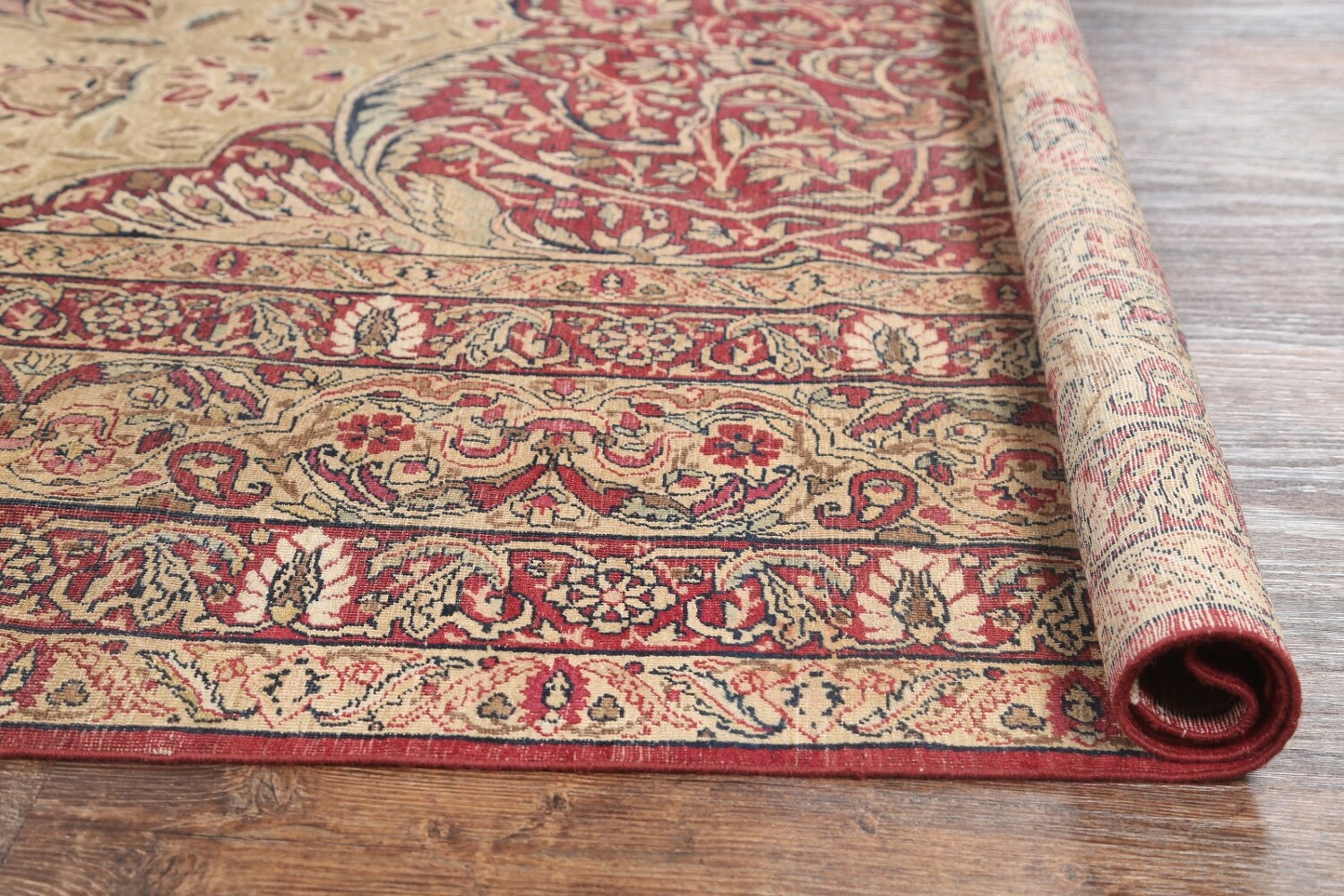 10x15 Kerman Lavar Persian Area Rug
