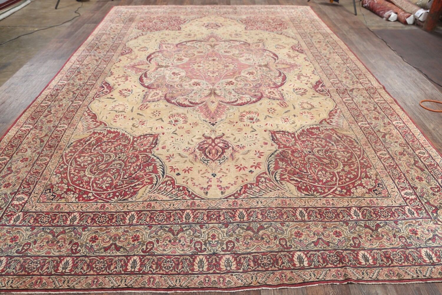 10x15 Kerman Lavar Persian Area Rug