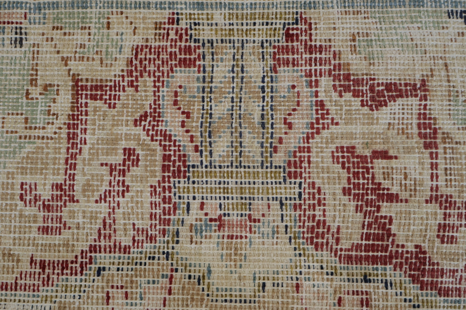 Muted Distressed Kerman Persian Area Rug 6x8