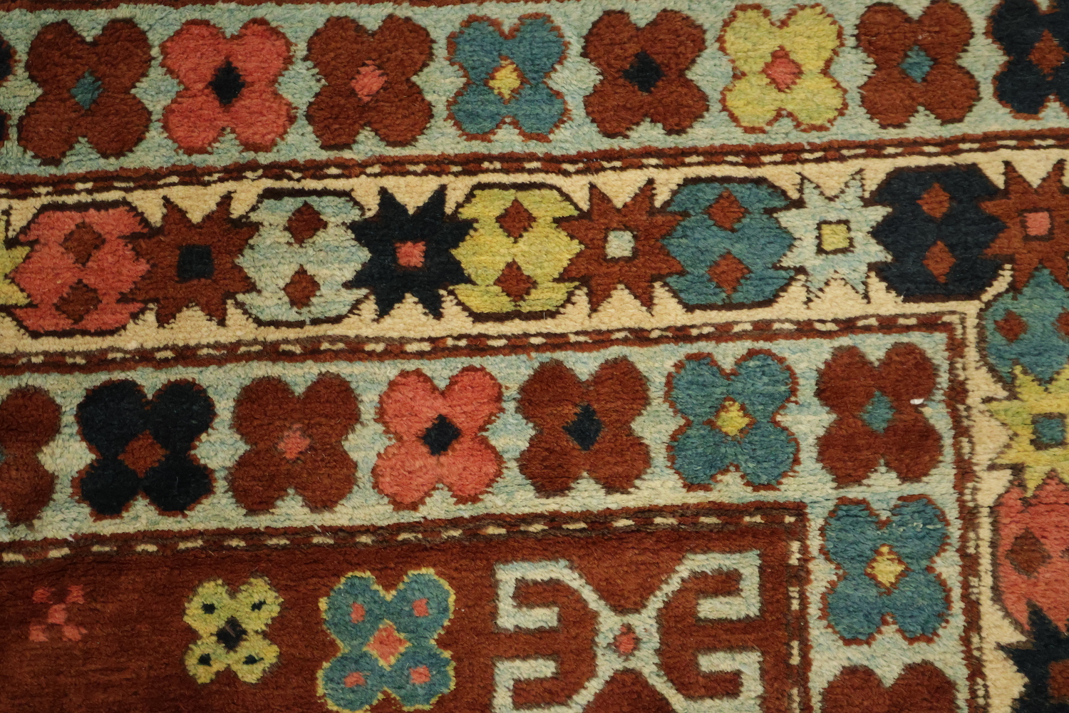 Geometric Anatolian Oriental Area Rug 6x8